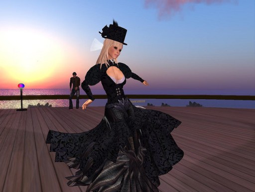 Ko Dancing at a Party for SLSA